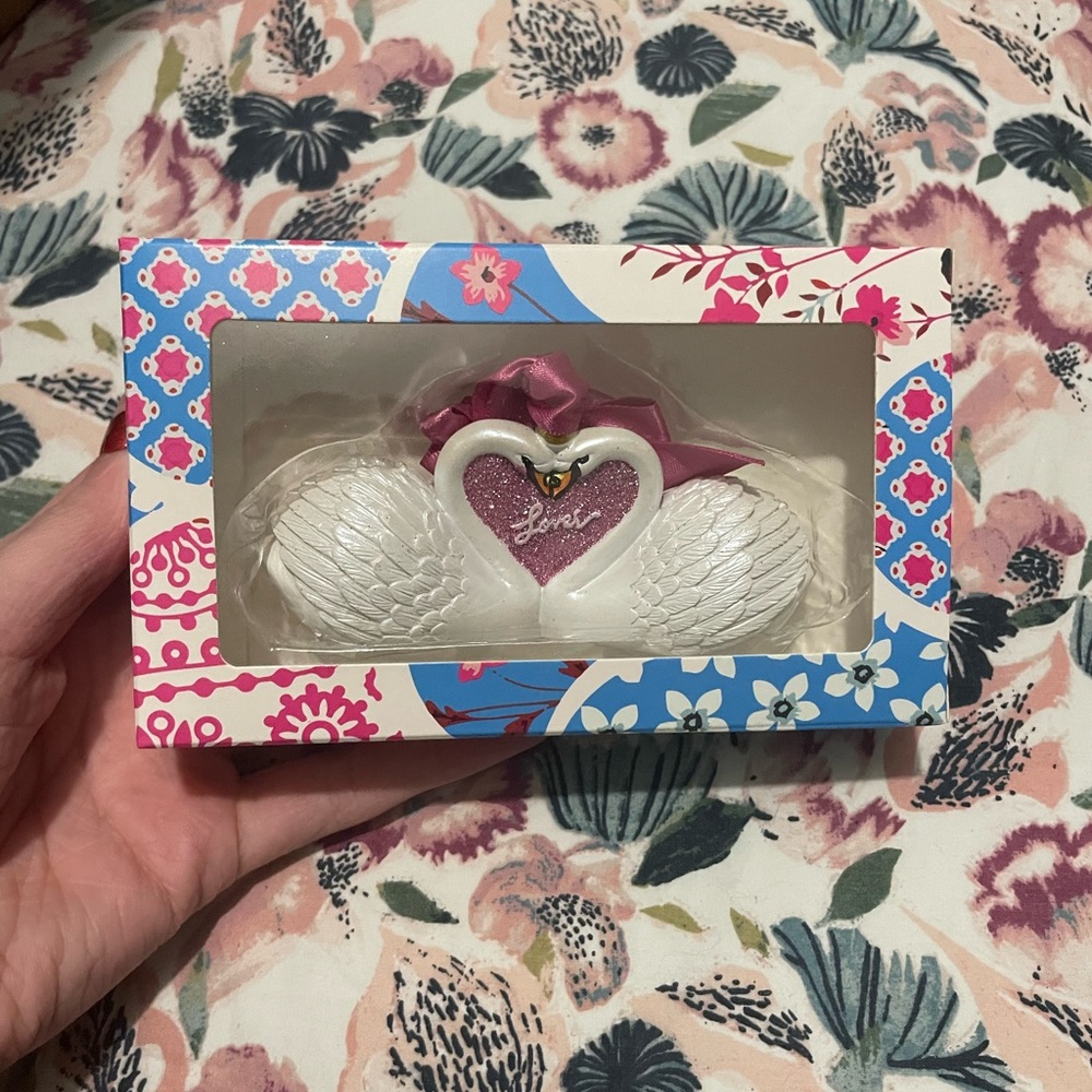 Taylor Swift Lover Swan Ornament